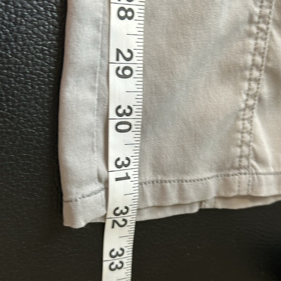 GO SILK GO Iconic go army pant Silk Gray Stretch Pockets Utility Sz 8 - Picture 15 of 15